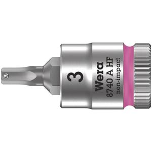 WERA - 05003338001 1/4 ''Bit socket con función de sujeción-EAN 4013288187222 HAND SOCKETS 1/4" - Product Image 1