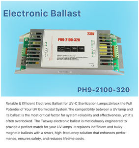 Balasto electrónico <span class=keywords><strong>de</strong></span> lámpara germicida Uvc <span class=keywords><strong>de</strong></span> amalgama <span class=keywords><strong>de</strong></span> alta potencia 320W para desinfección <span class=keywords><strong>de</strong></span> <span class=keywords><strong>tratamiento</strong></span> <span class=keywords><strong>de</strong></span> agua - Product Image 2