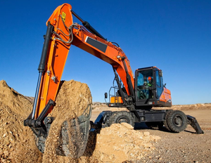 Nueva Excavadora de Ruedas de 21t DX210W, Maquinaria de Movimiento de Tierras, Excavadora de Ruedas Mediana - Product Image 4
