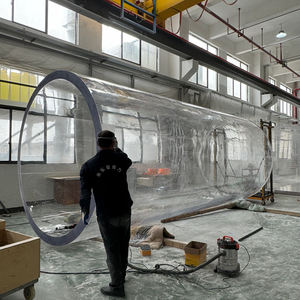 ホットセール 円筒形 工業用 丸型水槽 エレガントなアクリル製円柱水槽 - Product Image 5