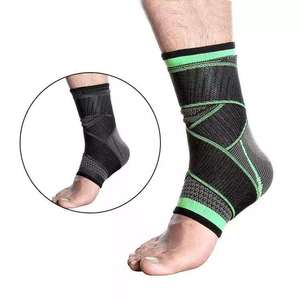 Double Pressure Straps Sports Support Elastic Bands Spandex Nylon Ankle Brace - Product Image 3