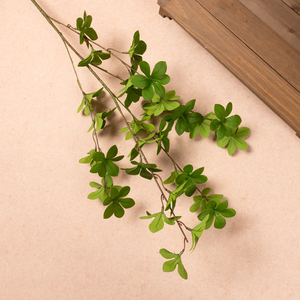 Enredadera Artificial Minimalista de Hiedra y Flores de Seda para Sala de Estar, Entrada, Mesa, Arreglos Florales, Comedor, Fondo de Pared y Detalles Decorativos - Product Image 1