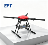 Kit de châssis de drone professionnel EFT E416P, capacité de 16 kg, pliable, 4 axes, châssis de drone de levage lourd pour l'industrie