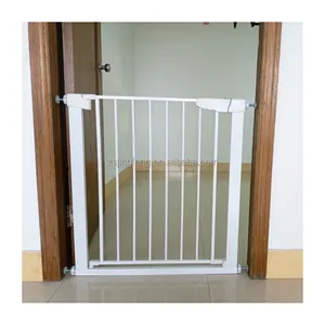 Gerbang bayi gerbang anjing keselamatan ekstra lebar untuk tangga mudah berjalan melalui gerbang hewan peliharaan tutup otomatis untuk pintu rumah pembatas bayi gerbang Anak