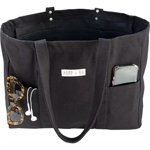 Muestra Gratuita: Bolsa de Transporte para Leños con Asas Largas, Bolsa de Lona Encerada para Leños de Leña - Product Image 1