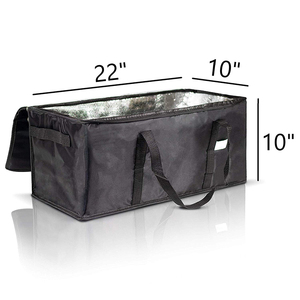 Delivery Thermal Food Box Food Custom Logo Waterproof Delivery Packaging Bag Motorcycle Large Cooler Backpack Insulated Thermal Food Box Delivery Cooler Bag