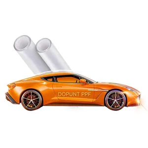 미국 자동차 페인트 표면 DOPUNT PPF스크래치 방지, 황색 내성, 자가 치유 투명 TPH 자동 수리 자동차 페인트 필름
