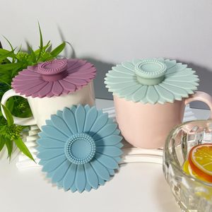 Silicone <b>Cup</b> Lid Glass Drink Cover Lid Anti-dust Coffee Mug Cover Reusable <b>Cup</b> Covers Suction Sale - Product Image 4