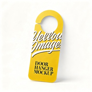 Service de distribution de prospectus publicitaires personnalisés pour hôtels et bureaux – Fournisseur en gros de crochets de porte promotionnels - Product Image 4