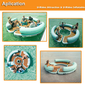 Bar Galleggiante Gonfiabile in Vinile da 3m di Diametro per <span class=keywords><strong>Mare</strong></span> <span class=keywords><strong>e</strong></span> Lago - Product Image 5