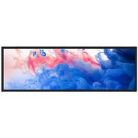 Pantalla LCD de Barra Estirada de 27 Pulgadas, FHD, Animación, Texto, Señalización Digital, Centro Comercial, Tienda Minorista, Ascensor, Negocio de Autoservicio