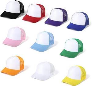 Wholesale 5 Panel Baseball Cap Custom Logo Classic Snapback Mesh Foam Trucker Baseball Cap Sports Custom Trucker Cap - Product Image 3