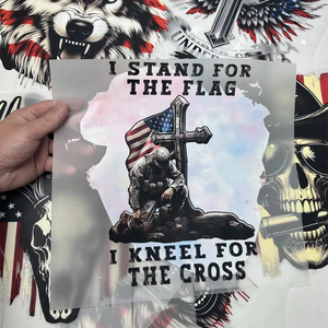 جديد عرض خاص طباعة نقل df مكبس ساخن مخصص ، tplastisol جاهز للضغط على تصاميم نقل الحرارة - Product Image 4