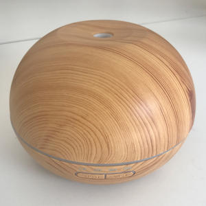 Diffuseur d'arômes en bois grainé JCSY-016, humidificateur alimenté par USB de 400 ml, cadeau pour la maison ou le bureau avec fonction minuterie - Product Image 2