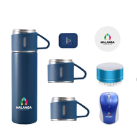 Produits en gros, coffret cadeau d'entreprise 4 en 1, stylo, clés USB rétro, gadgets sympas, coffret cadeau