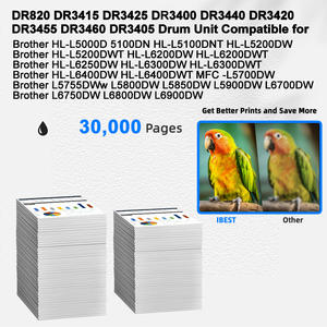 Unidad de Tambor Compatible IBEST para Brother DR820 DR3415 DR3425 DR3400 DR3440 DR3420 DR3455 DR3460 DR3405, Compatible con Brother <span class=keywords><strong>5100DN</strong></span> - Product Image 2