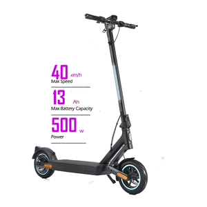 สกู๊ตเตอร์ไฟฟ้ารุ่นใหม่ 40 กม./ชม. 500 วัตต์ 48 โวลต์ ยางลม 10 นิ้ว รุ่น S01 48 โวลต์ ยางลม 10 นิ้ว สกู๊ตเตอร์ไฟฟ้า S01 S01 - Product Image 2
