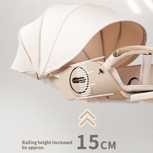 <span class=keywords><strong>Carrito</strong></span> de Bebé Bidireccional para Niños de 0 a 6 Años, Plegable, Ligero, con Posición para Sentarse o Recostarse, Scooter para Bebés - Product Image 3