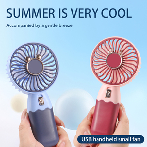 Ventilador Portátil Mini USB Recargable para Verano, Refrigeración Personalizada para Deportes, Viajes, Juguetes, Regalos Promocionales, Auto - Product Image 2