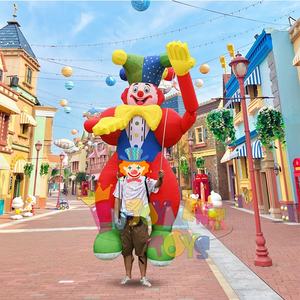 Disfraz inflable <span class=keywords><strong>de</strong></span> Navidad para adultos, disfraz <span class=keywords><strong>de</strong></span> payaso para actividades <span class=keywords><strong>de</strong></span> desfile al aire libre, disfraz <span class=keywords><strong>de</strong></span> marioneta <span class=keywords><strong>de</strong></span> dibujos animados inflable montado en la espalda - Product Image 1