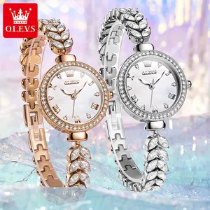 Olevs 9971 Elegant Voor Meisjes Quartz Horloge Lage Kosten Sieraden Waterdicht Eenvoudig Armband Horloge Leverancier