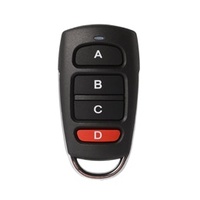 Interrupteur à distance d'alarme YET084-T 315 MHz ou 433,92 MHz Code d'apprentissage Ev1527 Télécommande RF Télécommande sans fil