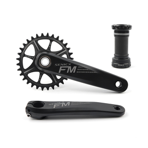 Ensemble de manivelle de vélo de montagne/route SENICX 170mm bras de manivelle intégré avec pédalier et 104 Bcd CNC manivelle de vélo vtt - Product Image 1