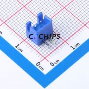 HC-XH-2AW-L Wire-to-Board Pin Header Bent Lead Through Hole,P=2.5mm Connector 1x2P 2.5mm Right Angle Insert XH - Product Image 1