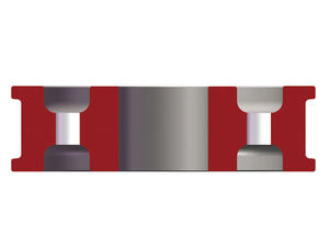 710 Roue de déplacement de rail minier industriel de la série 42CrMo pour le port - Product Image 2