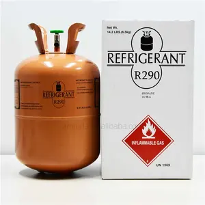 High Temperature Excellent Power World Propane Residential Car Refrigerant Gas R290