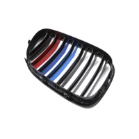 Nouvelle calandre de pare-chocs avant JAXP pour BMW Série 7 F01 2008-2012, pièces de voiture de course, en ABS, double lamelle, trois couleurs