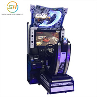 Machine de jeu de course à grande échelle simulant les drifts de Initial D, machine d'arcade pour adultes.