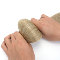 Extensions capillaires Lanxun 100% vierges Remy à cuticules alignées, Nano Ring, Cheveux européens de haute qualité, Double Drawn, Couleur claire pour salon