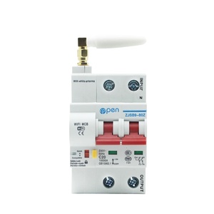 2P fernbedienung reclosing wifi circuit breaker mcb für <span class=keywords><strong>Amanzon</strong></span> Alexa und Google hause mit überlast und kurzschluss breaker - Product Image 1