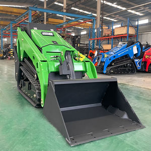 Cargadora Compacta con Motor Kubota, Maquinaria <span class=keywords><strong>de</strong></span> Movimiento <span class=keywords><strong>de</strong></span> Tierras, Minicargadora V1000, <span class=keywords><strong>Cadenas</strong></span> <span class=keywords><strong>para</strong></span> Neumáticos, Cargadora Frontal - Product Image 5