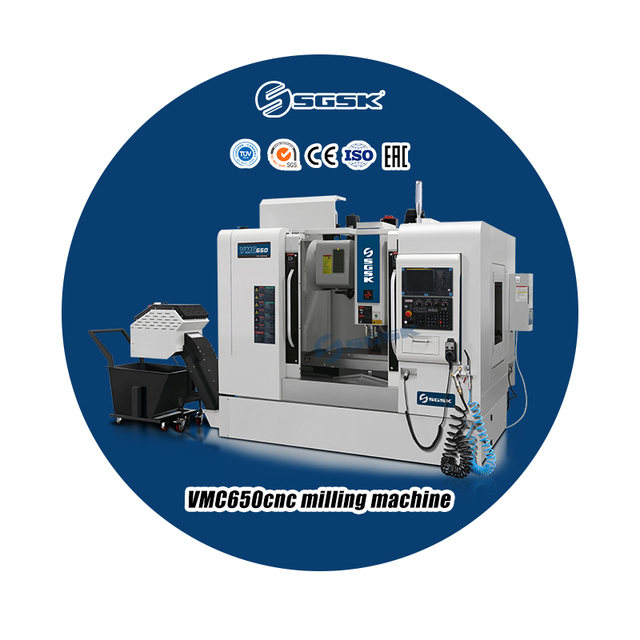 5-axis Cnc Milling Machine Mini Machining Center VMC650 Fanuc Controller System Standard GSK China Brand