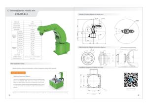 Nuevo Brazo Robótico Industrial de 6 Ejes / Manipulación General, Paletización, Brazo Robótico Controlado por PLC - Product Image 2