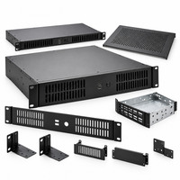 Produsen Casing Server Logam Lembaran Kustom 1U 2U 3U 4U Rak-mount
