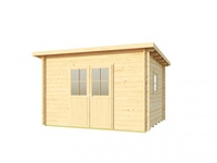 Kit de maison en bois de petite maison en bois de salle de jardin extérieure populaire