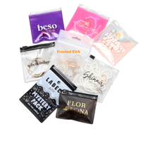 Sacs d'emballage pour bijoux en plastique de haute qualité, taille mini, transparents en PVC, avec fermeture éclair, pour boucles d'oreilles, colliers, présentoirs