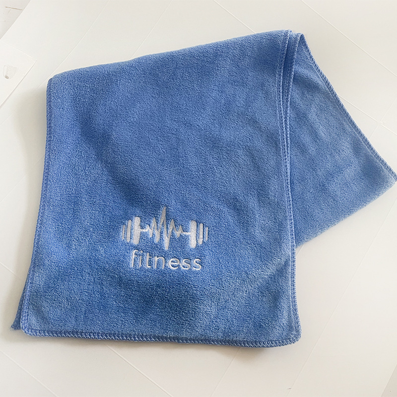 Customizable Logo Microfiber Square Large Gym