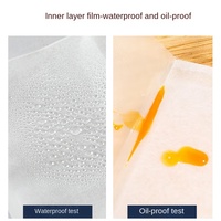 Sac d'emballage de pain en plastique PE recyclable de qualité alimentaire conception transparente fenêtre de cuisson poignée Flexiloop pour Sushi Toast Dim Sum