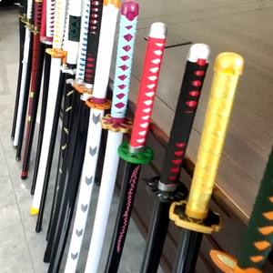 75cm Cosplay épée en bois samouraï japonais Anime arme bambou bois modèle jeu de rôle jouet japon Anime <span class=keywords><strong>Katana</strong></span> épée - Product Image 1