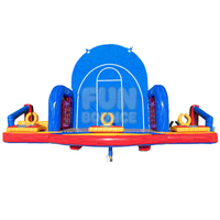 Juego de Baloncesto Inflable FUN BOUNCE de PVC para Exteriores