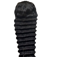 Perruque de cheveux Remy indiens de vente chaude avec des extensions de cheveux humains de style vague profonde brute de dentelle avant