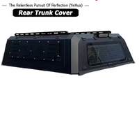Capot rigide en alliage d'aluminium pour camionnette tout-terrain, imperméable et verrouillable, pour modèles Ram 2500 Ranger GMC Toyota