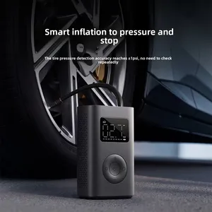 Mi-Mijia <b>Portable</b> <b>Air</b> <b>Compressor</b> 3 Tire Inflator 150PSI 5000mAh, 6 Preset Modes, Digital Gauge, LED Light, Type-C Rechargeable - Product Image 3