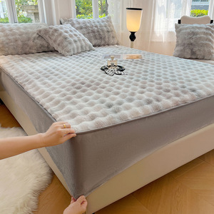 Sábana Premium DL con Tejido Jacquard, Imitación Piel de Conejo, Ajustable, Poliéster Antiestático, Teñido Reactivo, Venta al Por Mayor, OEM, Personalizada - Product Image 2