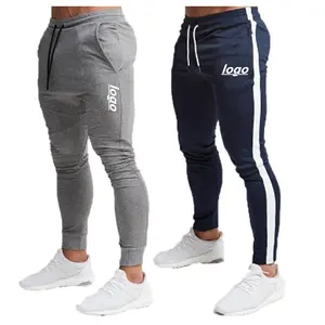 Professional Supplier Custom Cotton Fleece Gym Joggers Wholesale Blank Jogger Pants Men For Logo Design