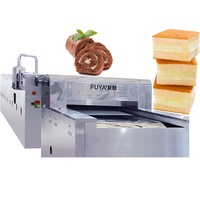 Four à tunnel automatique/gâteau de couche de rouleau suisse faisant la machine/chaîne de production